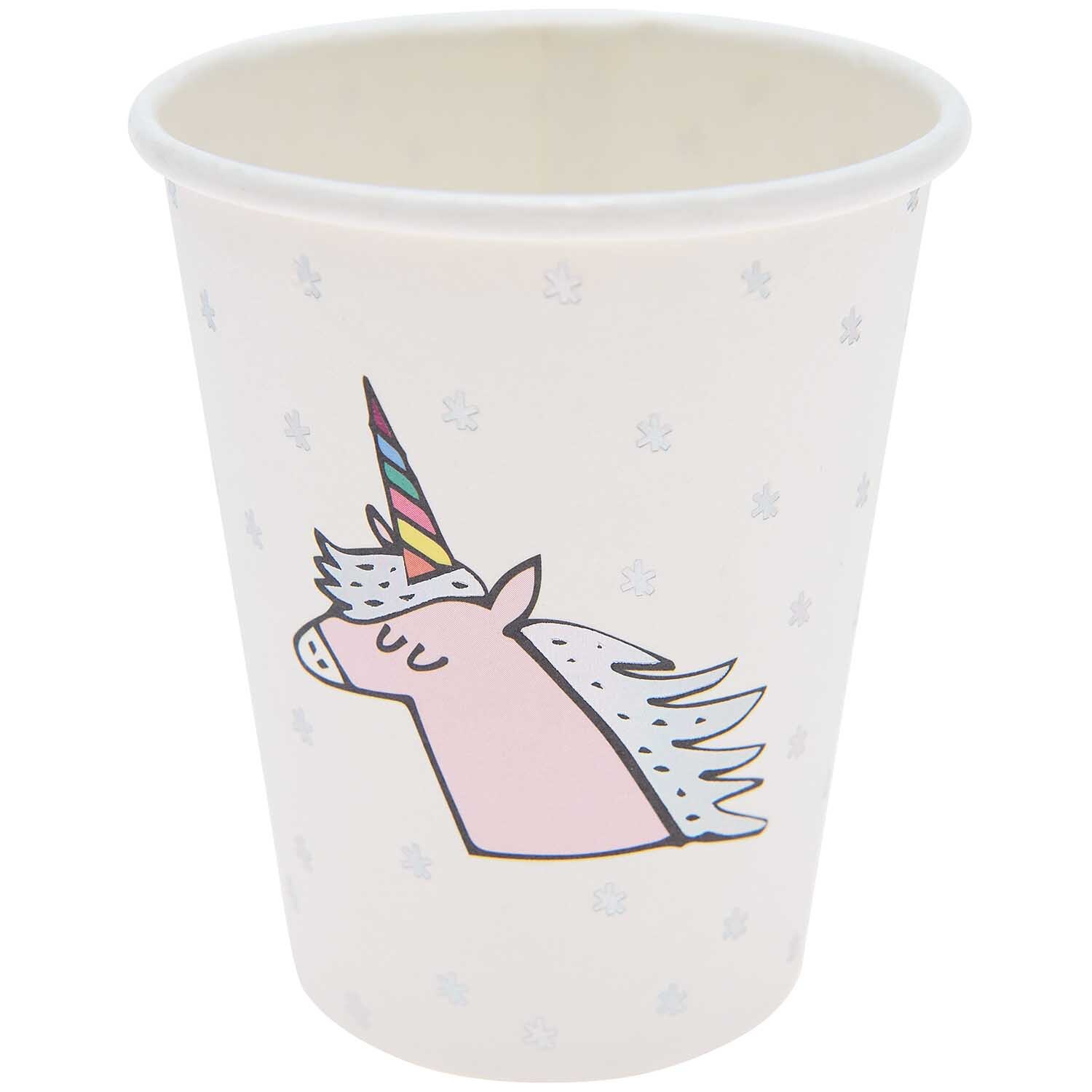 YEY! Let's Party Pappbecher Einhorn 200ml 12 Stück YEY! Let's Party Pappbecher Einhorn 200ml 12 Stück von Rico Design