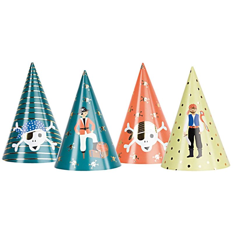 Partyhüte Pirat 20cm 8 Stück Partyhüte Pirat 20cm 8 Stück von Rico Design