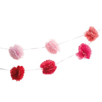 YEY! Let's Party Pompon-Girlande pink 180cm 2 Stück YEY! Let's Party Pompon-Girlande pink 180cm 2 Stück von Rico Design