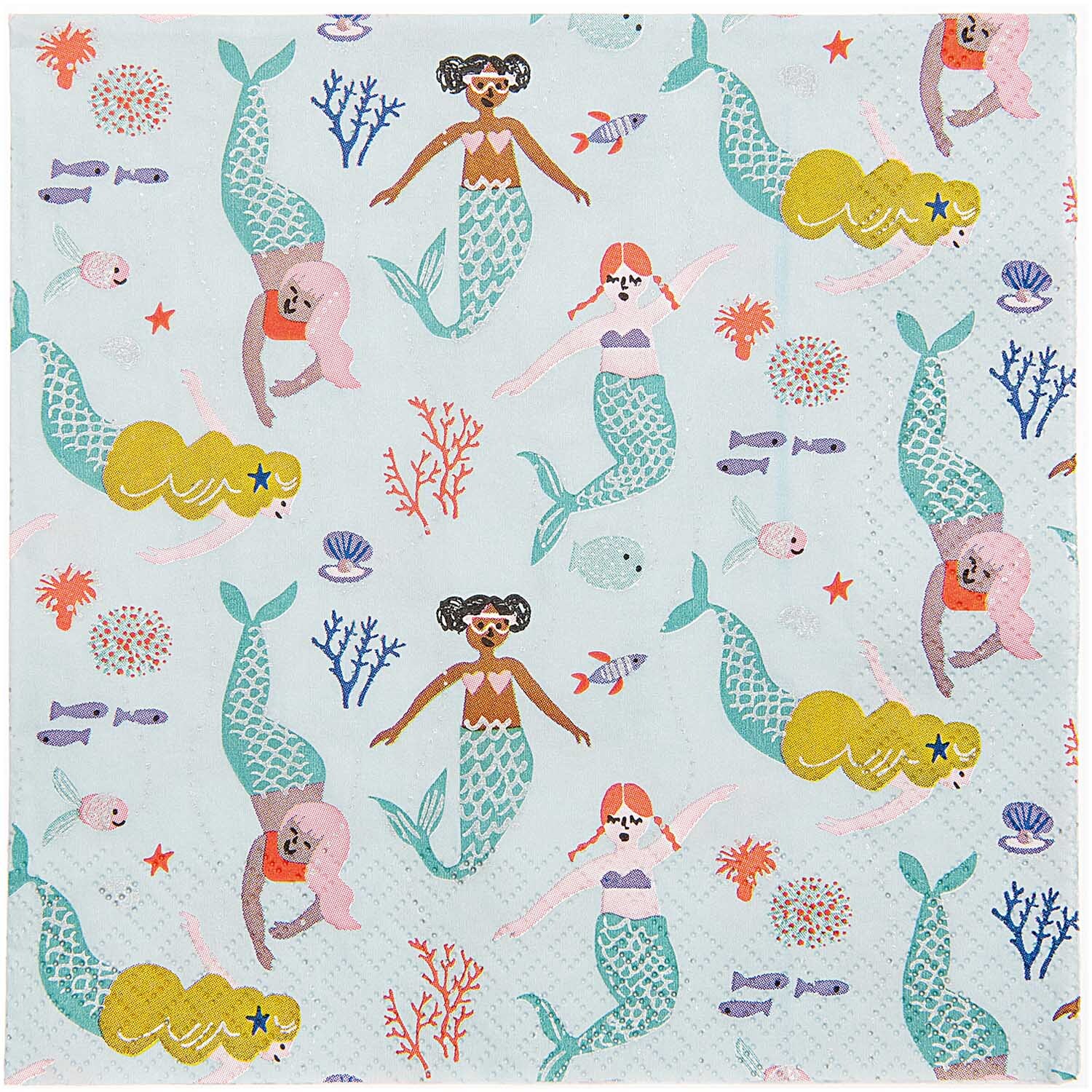 YEY! Let's Party Servietten Mermaid Meerjungfrau 33x33cm 20 Stück YEY! Let's Party Servietten Mermaid Meerjungfrau 33x33cm 20 Stück von Rico Design
