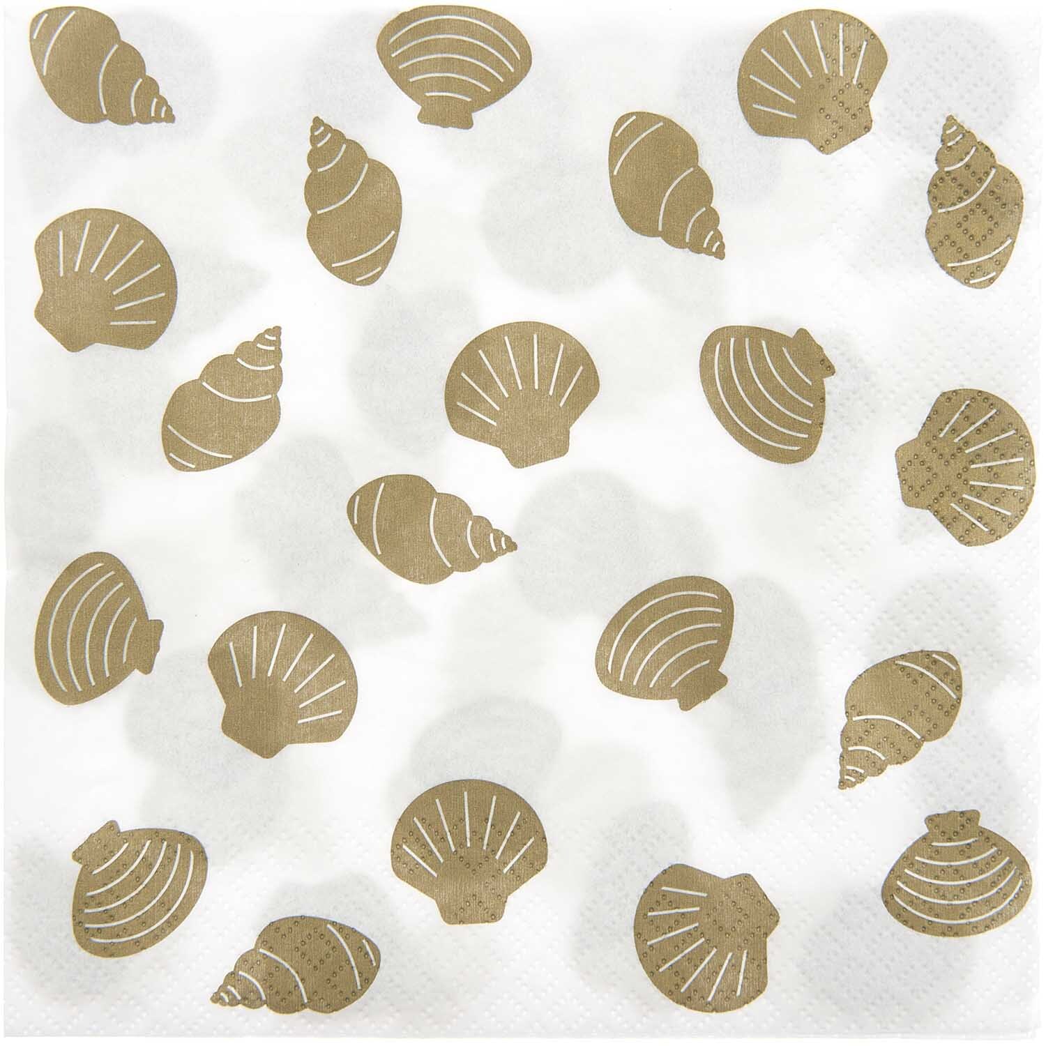 YEY! Let's Party Servietten Muscheln 33x33cm 20 Stück YEY! Let's Party Servietten Muscheln 33x33cm 20 Stück von Rico Design