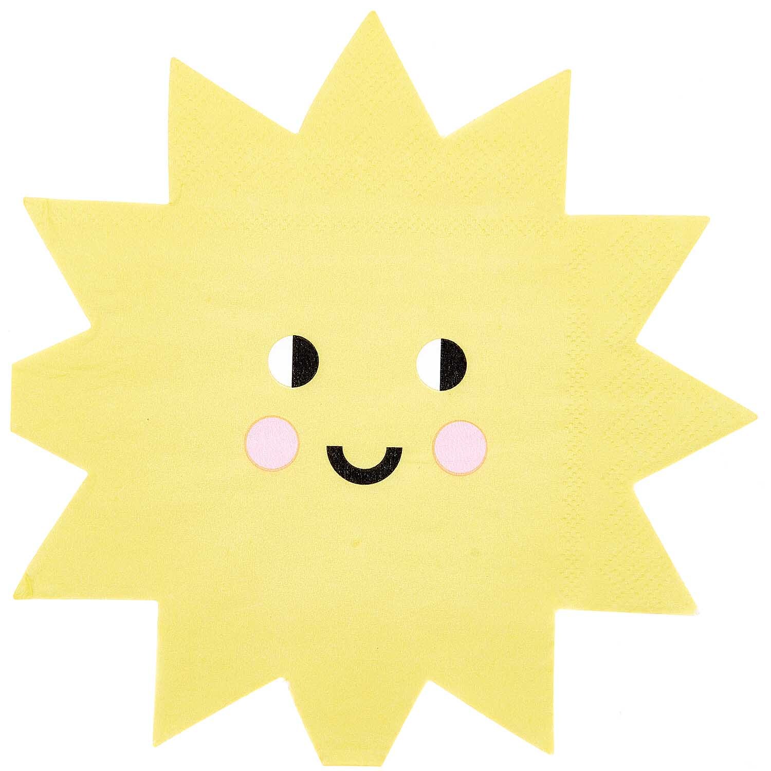 Servietten Sonne 33x33cm 20 Stück Servietten Sonne 33x33cm 20 Stück von Rico Design