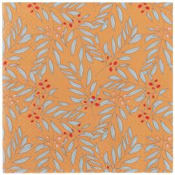 Servietten Zweige orange 33x33cm 20 Stück Servietten Zweige orange 33x33cm 20 Stück von Rico Design