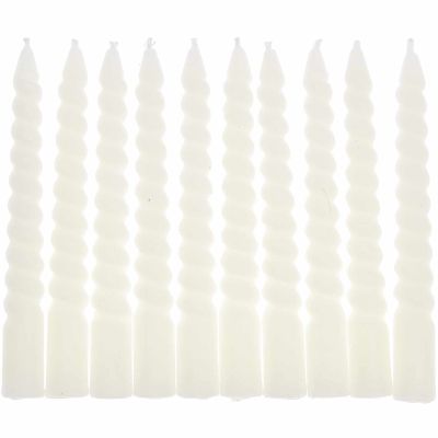Spiral Kerzen 1,2x10cm 10 Stück von Rico Design