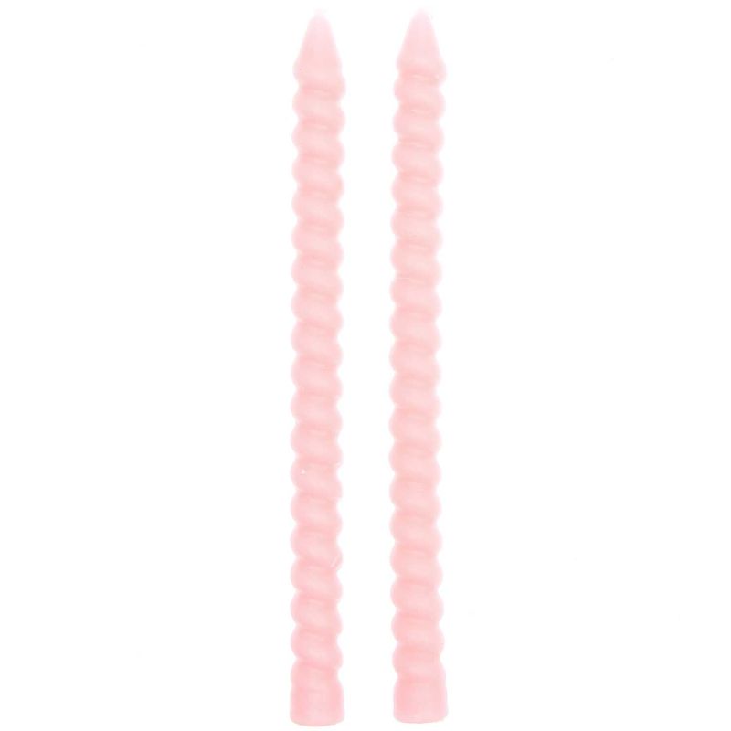 Spiral Kerzen lang 1,4x18cm 2 Stück von Rico Design