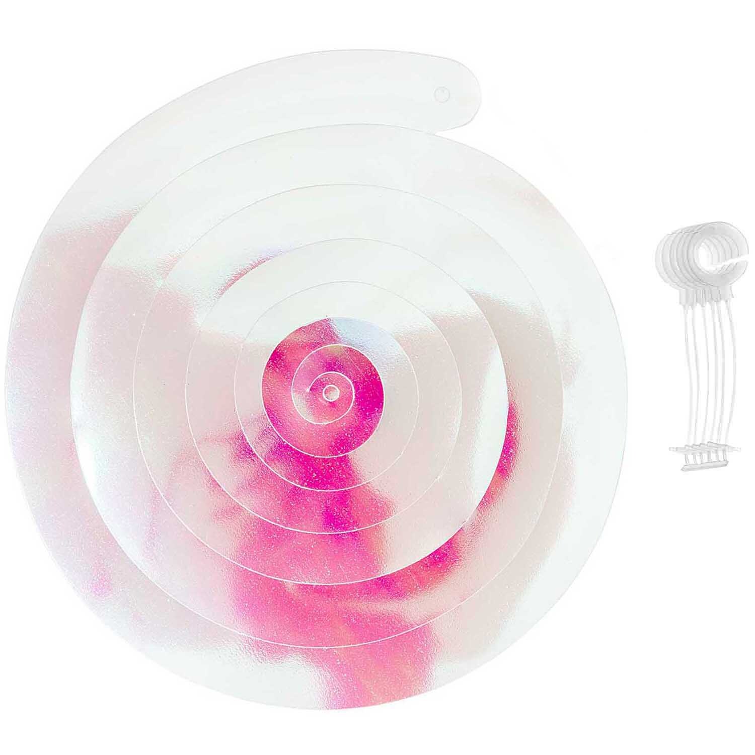 Rico Design Spiralluftschlangen 50cm 6 Stück Irisierend von Rico Design