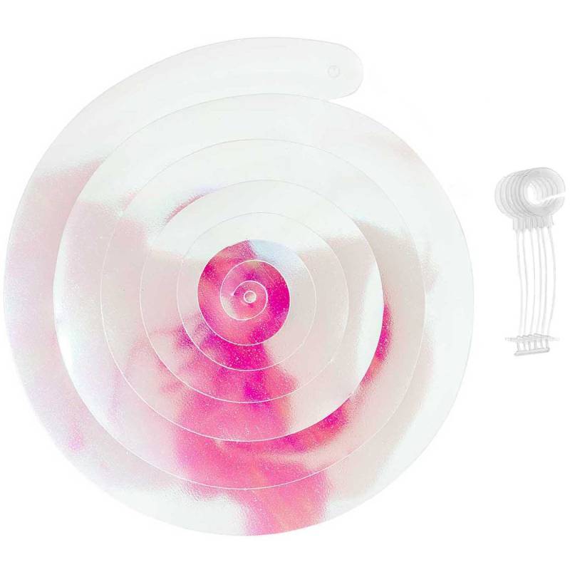 Rico Design Spiralluftschlangen 50cm 6 Stück Irisierend von Rico Design