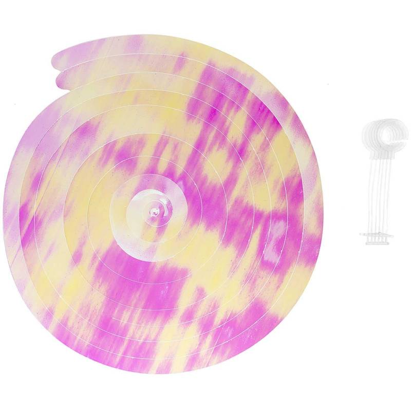 Rico Design Spiralluftschlangen 60cm 6 Stück Irisierend-Weiß von Rico Design