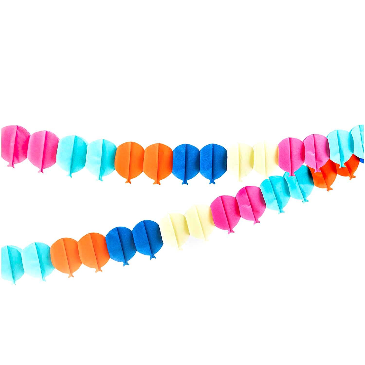 Wabenpapier Girlande Luftballons 6m Wabenpapier Girlande Luftballons 6m von Rico Design
