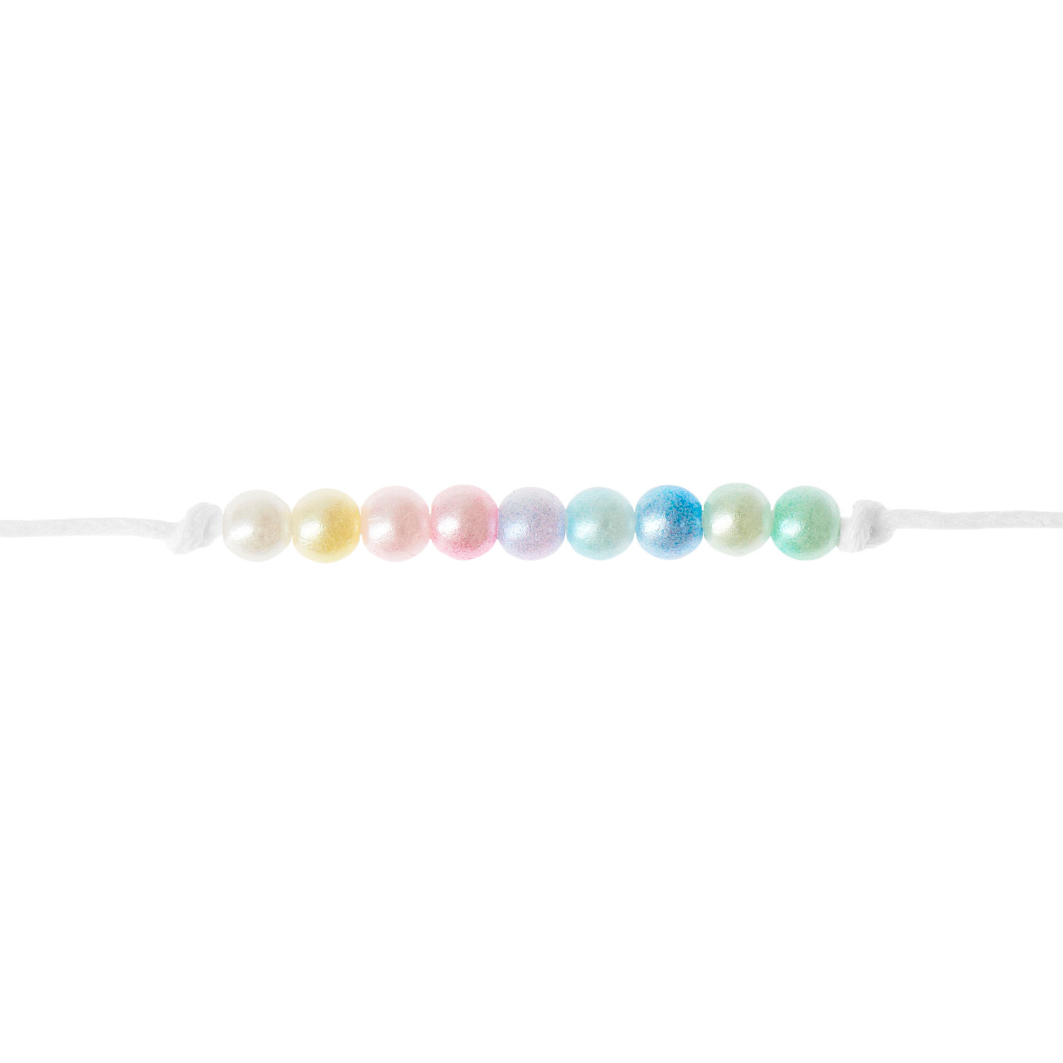 itoshii Kunststoffperlen Rainbow Pearl Mix von Rico Design