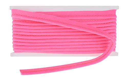 Paspelband 3 m Dekoband Verzierungen Neon-Pink von Rico