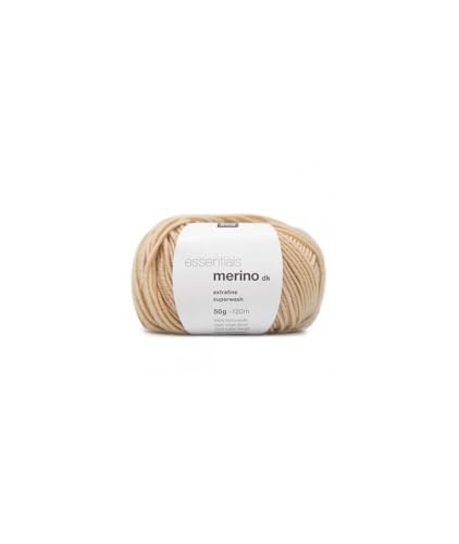 Rico Essentials Merino dk, Farbe 77, Merinowolle Hell Beige Zum Stricken und Häkeln Rico Essentials Merino dk, Farbe 77, Merinowolle Hell Beige Zum Stricken und Häkeln von Rico Design