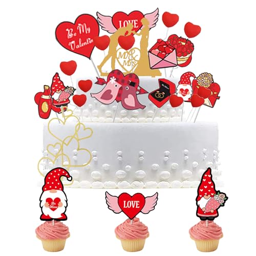 Hochzeitstorte Deko, 14 Arten Cake Topper Hochzeit, DIY Tortendeko Hochzeit, Romantisch Deko Hochzeitstorte, Blinken Tortenstecker Hochzeit Geeignet für Verlobung Hochzeit Valentinstag Hochzeitstag Hochzeitstorte Deko, 14 Arten Cake Topper Hochzeit, DIY Tortendeko Hochzeit, Romantisch Deko Hochzeitstorte, Blinken Tortenstecker Hochzeit Geeignet für Verlobung Hochzeit Valentinstag Hochzeitstag von Ricofot