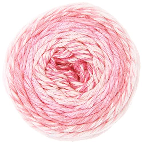50g Ricorumi -Spin Spin - Farbe: 4 - Verlauf rosa - feine Baumwolle zum Häkeln von Amigurumi-Figuren aus den neue Ricorumi-Heften von Rico Design
