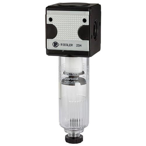 RIEGLER 100516-F 55 K-HA Filter »multifix« mit Polycarbonatbehälter, 40 µm, BG 5, G 1, HA, 1Stk RIEGLER 100516-F 55 K-HA Filter »multifix« mit Polycarbonatbehälter, 40 µm, BG 5, G 1, HA, 1Stk von Riegler