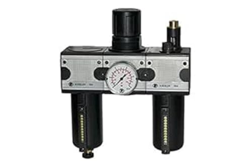 RIEGLER 100592-FRL 12 M-SR Wartungseinheit 3-tlg. »multifix« mit Metallbehälter, BG 1, G 3/8, 1Stk RIEGLER 100592-FRL 12 M-SR Wartungseinheit 3-tlg. »multifix« mit Metallbehälter, BG 1, G 3/8, 1Stk von Riegler