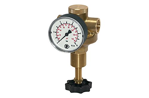 RIEGLER 101310-484.35 C Druckregler für Wasser, inkl. Manometer, G 1/2, 0,5-10 bar, 1Stk RIEGLER 101310-484.35 C Druckregler für Wasser, inkl. Manometer, G 1/2, 0,5-10 bar, 1Stk von Riegler