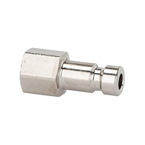 RIEGLER 107124-243.09/9-ES Nippel für Kupplungen NW 2,7, Edelstahl 1.4404, G 1/8 IG, SW 12, 1Stk von Riegler