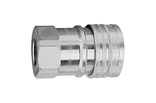 RIEGLER 107729-242.02 B Hydraulikkupplung, Serie B, Messing vern., G 3/8 IG, NW 10, 1Stk RIEGLER 107729-242.02 B Hydraulikkupplung, Serie B, Messing vern., G 3/8 IG, NW 10, 1Stk von Riegler