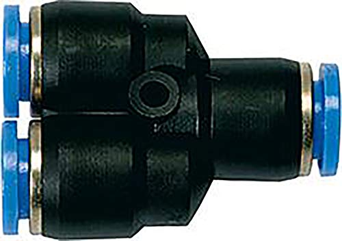 RIEGLER 109851-140.012 Y-Steckverbindung »Blaue Serie«, für Schlauch-Außen-Ø 12 mm, 1Stk RIEGLER 109851-140.012 Y-Steckverbindung »Blaue Serie«, für Schlauch-Außen-Ø 12 mm, 1Stk von Riegler