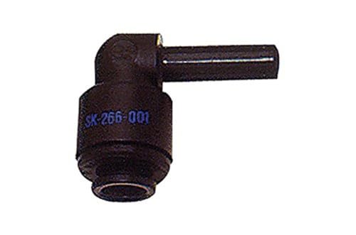 RIEGLER 110341-78.0606 Einsteck-Winkelverbinder POM, Stutzen 6 mm, Schlauch-Außen-Ø 6, 1Stk RIEGLER 110341-78.0606 Einsteck-Winkelverbinder POM, Stutzen 6 mm, Schlauch-Außen-Ø 6, 1Stk von Riegler