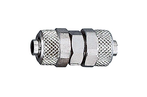 RIEGLER 110519-11.300-6 Gerade Verbinder, für Schlauch 6/4 mm, SW 12, Messing vernickelt, 1Stk RIEGLER 110519-11.300-6 Gerade Verbinder, für Schlauch 6/4 mm, SW 12, Messing vernickelt, 1Stk von Riegler