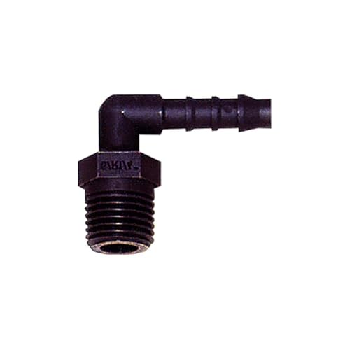 RIEGLER 110972-32.333 Winkel-Einschraubstutzen, R 1/8 a., für Schlauch LW 8 mm, PA 6, 1Stk von Riegler