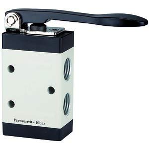 RIEGLER 115982-515.1000 3/2-Wegeventil, manuell betätigt, »M3«, langer Hebel, NC, G 1/8, 1Stk RIEGLER 115982-515.1000 3/2-Wegeventil, manuell betätigt, »M3«, langer Hebel, NC, G 1/8, 1Stk von Riegler