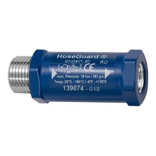 RIEGLER 139072-2222.14 Schlauchbruchsicherung »Hose Guard«, Alu/Polyacetat, G 1/4 AG/IG, 1Stk RIEGLER 139072-2222.14 Schlauchbruchsicherung »Hose Guard«, Alu/Polyacetat, G 1/4 AG/IG, 1Stk von Riegler