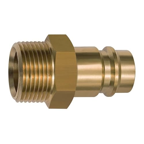 RIEGLER 141570-419.64 Nippel für Kupplungen NW 19, Messing blank, G 3/4 AG, 1Stk RIEGLER 141570-419.64 Nippel für Kupplungen NW 19, Messing blank, G 3/4 AG, 1Stk von Riegler