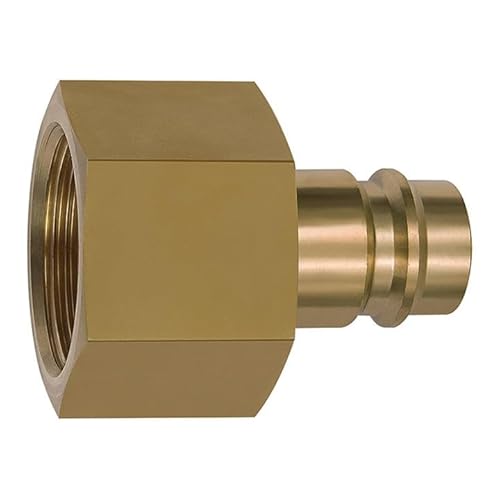 RIEGLER 141575-419.56 Nippel für Kupplungen NW 19, Messing blank, G 1 1/4 IG, 1Stk RIEGLER 141575-419.56 Nippel für Kupplungen NW 19, Messing blank, G 1 1/4 IG, 1Stk von Riegler