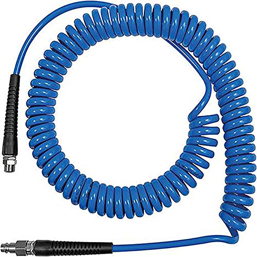 RIEGLER 158167-SP121000PU Spiralschl., Verschraubung, Knickschutz, PU, G 3/8, ø 12x8, 10 m, 1Stk von Riegler