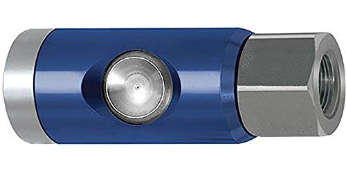 Riegler 107569 Druckknopf-Sicherheitskupplung I.D. 7,4, drehbar, Alu, G 3/8 IG Riegler 107569 Druckknopf-Sicherheitskupplung I.D. 7,4, drehbar, Alu, G 3/8 IG von Riegler