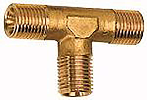 Riegler 112716 T-Stück, Außen/Außen/Außen, R 3/8, AF 17, Messing blank Riegler 112716 T-Stück, Außen/Außen/Außen, R 3/8, AF 17, Messing blank von Riegler