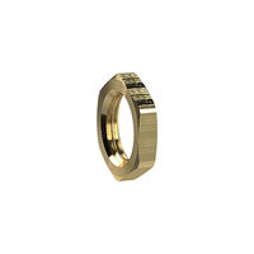 Riegler 137613 Sechskant-Gegenmutter, M22x1,0, AF 27, Messing Riegler 137613 Sechskant-Gegenmutter, M22x1,0, AF 27, Messing von Riegler