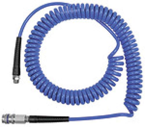 Spiralschlauch-Kupplung-Set, Stahlkupplung NW 7,8, PU, Schlauch-ø 10x6,5, PN bei 23 °C max. 11 bar, Länge 10,0 m Spiralschlauch-Kupplung-Set, Stahlkupplung NW 7,8, PU, Schlauch-ø 10x6,5, PN bei 23 °C max. 11 bar, Länge 10,0 m von Riegler