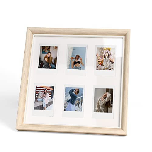 Rieibi Mini-Bilderrahmen aus Holz, 7,6 cm, für Mini 12/11/9/8/7+/Evo/Link-Film, Wandhalterung, Desktop-Rahmen für Wand- und Tischdekoration, 5 x 7 cm Rieibi Mini-Bilderrahmen aus Holz, 7,6 cm, für Mini 12/11/9/8/7+/Evo/Link-Film, Wandhalterung, Desktop-Rahmen für Wand- und Tischdekoration, 5 x 7 cm von Rieibi