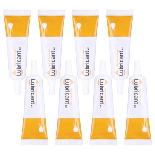 8 Stück Silikonfett,Silikon Fett für Dichtungen,10g Silikon Fett,Klares Silicone Grease,Passend für Verschiedene Ventile,Um Ein Anhaften von Ventilen und O-Ringen zu Verhindern 8 Stück Silikonfett,Silikon Fett für Dichtungen,10g Silikon Fett,Klares Silicone Grease,Passend für Verschiedene Ventile,Um Ein Anhaften von Ventilen und O-Ringen zu Verhindern von Rienan
