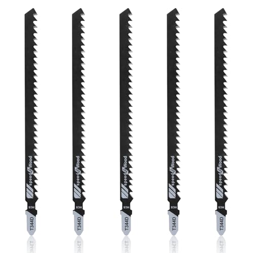 Rierousy 5 Stück Stichsägeblätter Set Metall, Stichsägeblätter, Stichsägeblätter T-Schaft, Geeignet Zum Schneiden Von Holz, Kunststoffrohren und Gefrorenem Fleisch und Knochen Rierousy 5 Stück Stichsägeblätter Set Metall, Stichsägeblätter, Stichsägeblätter T-Schaft, Geeignet Zum Schneiden Von Holz, Kunststoffrohren und Gefrorenem Fleisch und Knochen von Rierousy