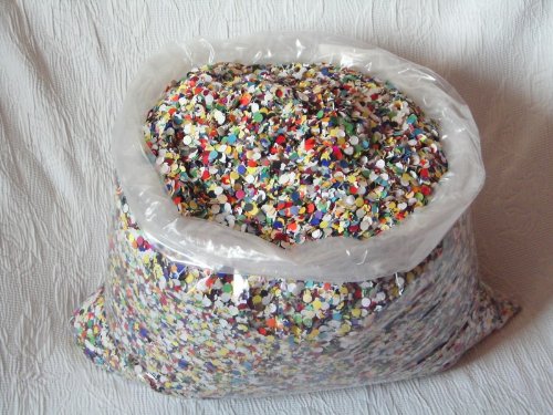 Buntes Konfetti, 10 kg im Sack Buntes Konfetti, 10 kg im Sack