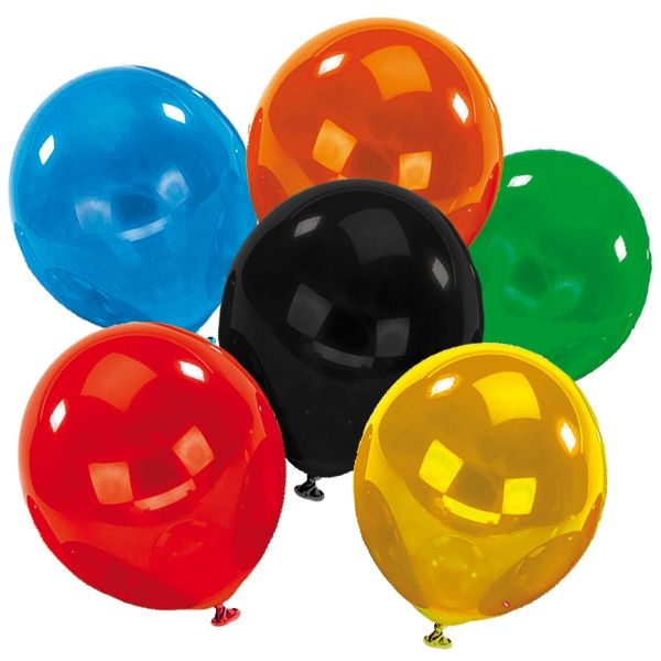 Luftballons Crystal 8 Stück, 25,4 cm Luftballons Crystal 8 Stück, 25,4 cm von Riethmüller