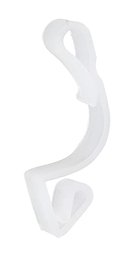 Riffelmacher 14349 - Dachrinnenhalterung aus Kunststoff, Weiß, Durchmesser 5 cm, 10 Stück im Beutel, Halterung für Lichterketten oder Girlanden, Weihnachten Riffelmacher 14349 - Dachrinnenhalterung aus Kunststoff, Weiß, Durchmesser 5 cm, 10 Stück im Beutel, Halterung für Lichterketten oder Girlanden, Weihnachten von Riffelmacher & Weinberger