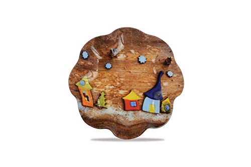 Riffelmacher & Weinberger - Glasteller Bunte Häuser, 1 Stück, verschiedene Größen, mehrfarbig, Plätzchenteller aus Glas, Servierteller, Kekse, Weihnachten, Advent, Lebkuchen, Nikolaus, St. Martin Riffelmacher & Weinberger - Glasteller Bunte Häuser, 1 Stück, verschiedene Größen, mehrfarbig, Plätzchenteller aus Glas, Servierteller, Kekse, Weihnachten, Advent, Lebkuchen, Nikolaus, St. Martin von Riffelmacher & Weinberger