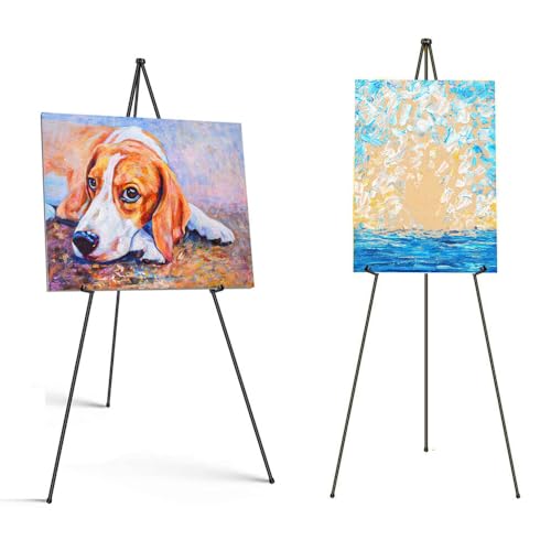 160cm Künstler Staffelei Stand, Verstellbares Stativ, Studio Teleskop Staffeleien, Staffelei Ständer Hochzeit, Tragbar Faltstaffelei, für Kunstdisplays, Malen und Poster 160cm Künstler Staffelei Stand, Verstellbares Stativ, Studio Teleskop Staffeleien, Staffelei Ständer Hochzeit, Tragbar Faltstaffelei, für Kunstdisplays, Malen und Poster von Rigogo