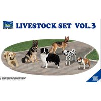 Livestock Set Vol.3 (six dogs) von Riich Models