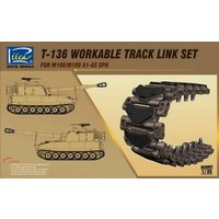 T-136 Workable Track set for M108/M109A1 -A5 SPH von Riich Models