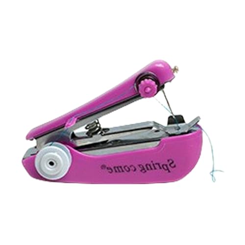 Riiichflowshop Handnähmaschine, tragbare kleine Nähmaschine, einfach zu bedienende manuelle Nähmaschine, Taschennähmaschinen für den täglichen Gebrauch Riiichflowshop Handnähmaschine, tragbare kleine Nähmaschine, einfach zu bedienende manuelle Nähmaschine, Taschennähmaschinen für den täglichen Gebrauch von Riiichflowshop