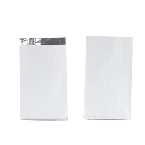 Hamburger-Verpackungen, Aluminiumfolie ausgekleidet, Lagertemperatur, perfekt für Sandwiches, Grillen, Hot Dog, Kraft-Lebensmittel-Geschenkpapier für Picknick, Festival, Weiß, Größe L (100 Stück) Hamburger-Verpackungen, Aluminiumfolie ausgekleidet, Lagertemperatur, perfekt für Sandwiches, Grillen, Hot Dog, Kraft-Lebensmittel-Geschenkpapier für Picknick, Festival, Weiß, Größe L (100 Stück) von Rikyo