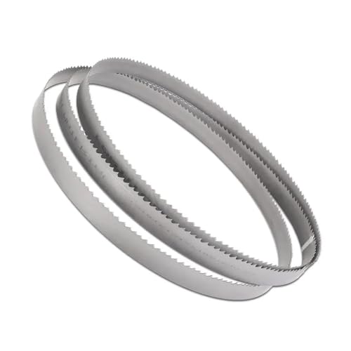 1/2/3 Stück 1140 mm M42-Bi Metall-Bandsägeblatt 1140 x 13 x 0,65 mm mit 6 14 8/12 14/18 10/14TPI Holzbearbeitungswerkzeug for Schneiden von Metallen(10 and 14 tpi,1pc 1140mm) von Rimmean