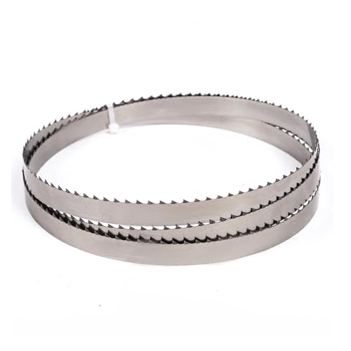 1 Stück 1200 1670 1750 1830 1980 2240 2360 2560 mm Sägeblätter mit einer Breite von 16 – 19 mm. 1650 mm Bandsägeblätter for Schneiden von Knochen, gefrorenem Fisch und Fleisch.(Width 19x0.56mmx4Tpi,20 1 Stück 1200 1670 1750 1830 1980 2240 2360 2560 mm Sägeblätter mit einer Breite von 16 – 19 mm. 1650 mm Bandsägeblätter for Schneiden von Knochen, gefrorenem Fisch und Fleisch.(Width 19x0.56mmx4Tpi,20 von Rimmean